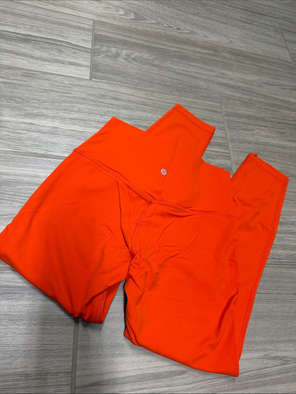 lululemon athletica Bright Orange High-Rise Align Leggings